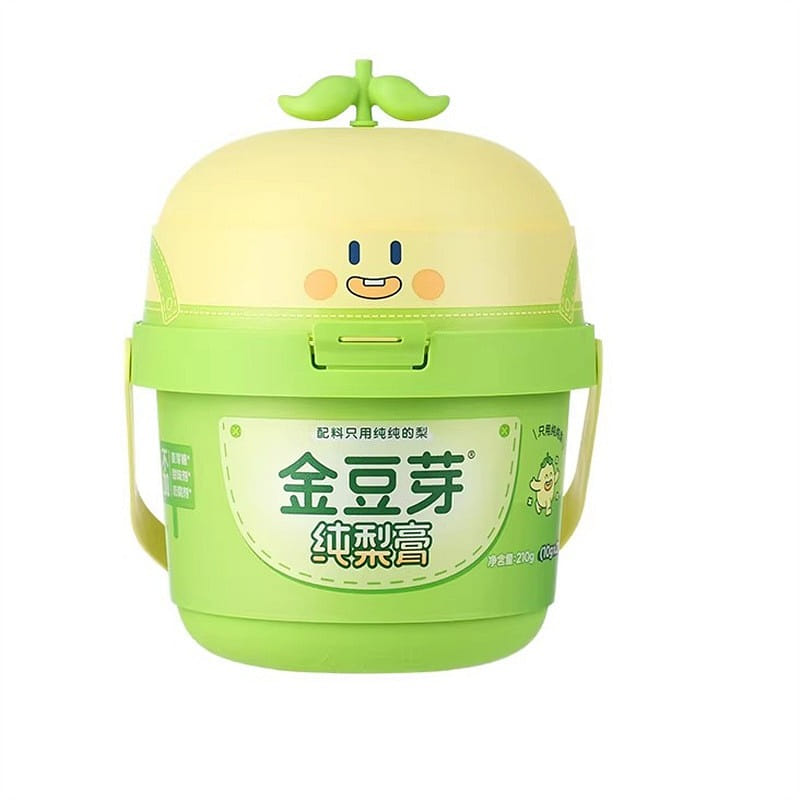 Jindouya Pure Pear Paste 210g (10g * 21 Strips) 1 캔