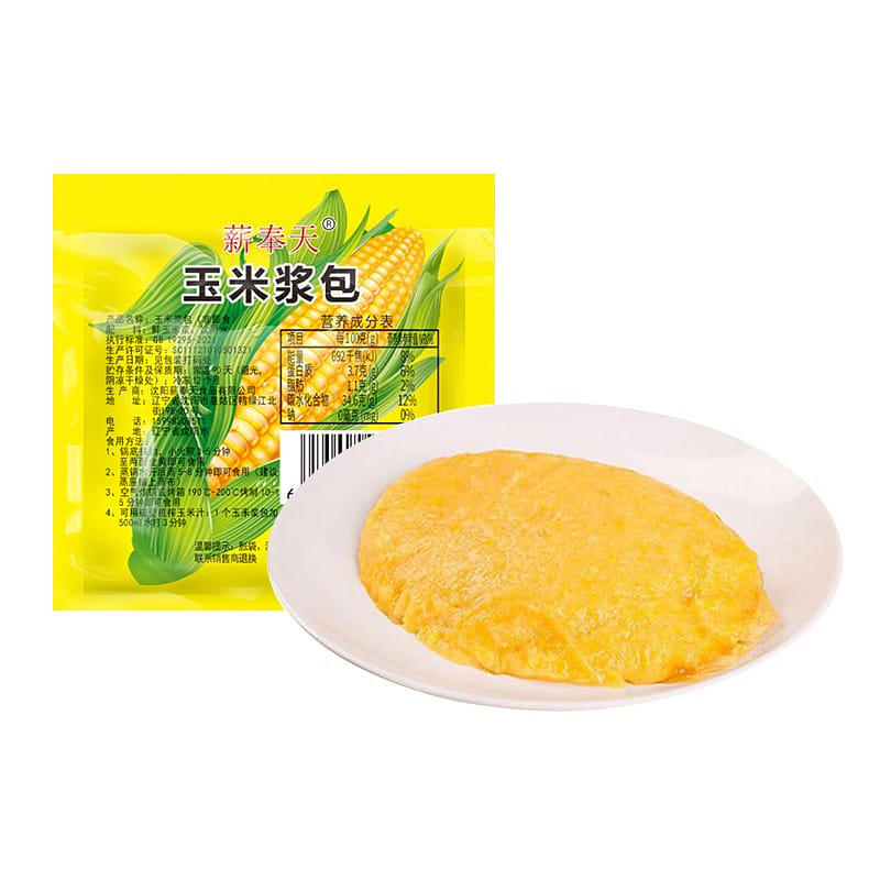[Zhang Shengsheng] Fresh Sweet Corn Puree Pack 100 그램