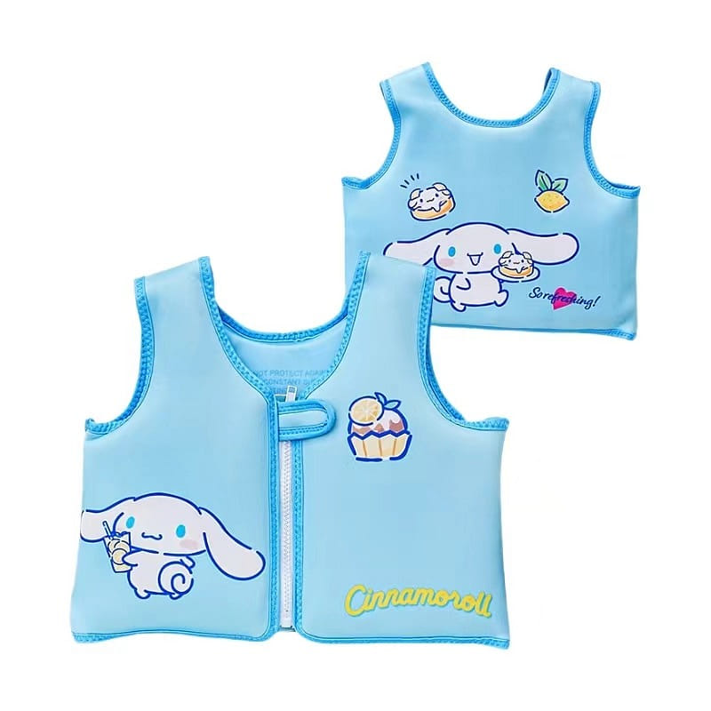 【中国直邮】SANRIO 三丽鸥 儿童免充气浮力背心游泳救生衣-大耳狗|*预计到达时间3-4周 1 份