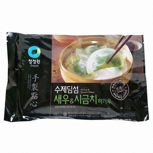 청정원 수제딤섬 새우&시금치 하가우 180 그램