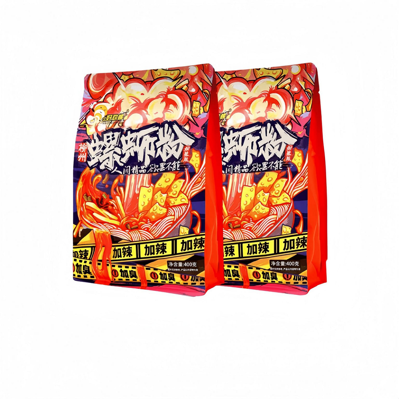 Haohuanluo Extra Spicy Stinky Luosifen 400g*2Bags 800 g