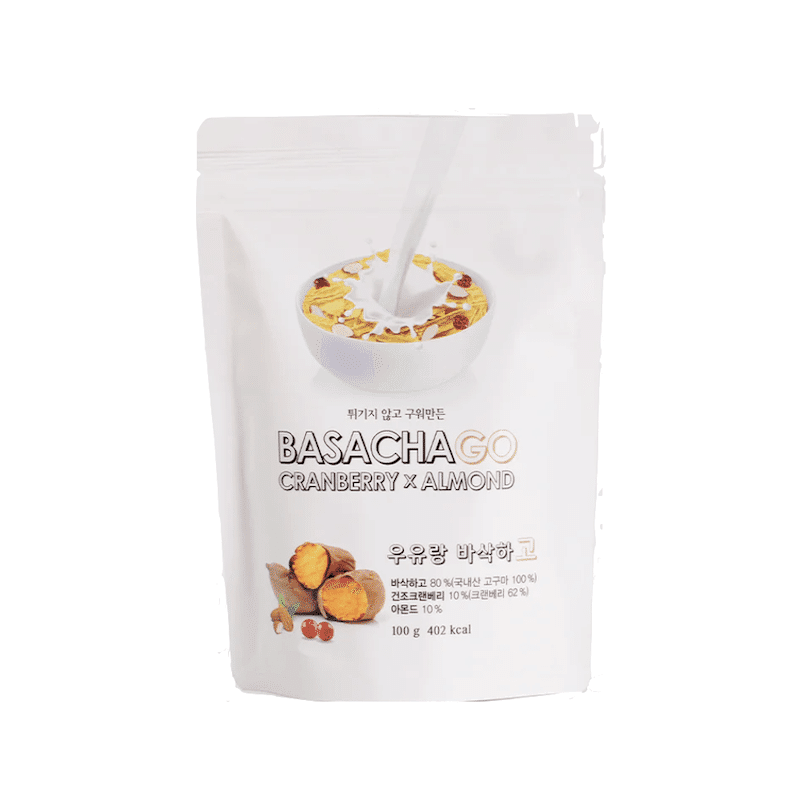 [Ships from U.S.] THE MORE FOOD BASACHAGO Sweet Potato Chips with Milk 5 อัน