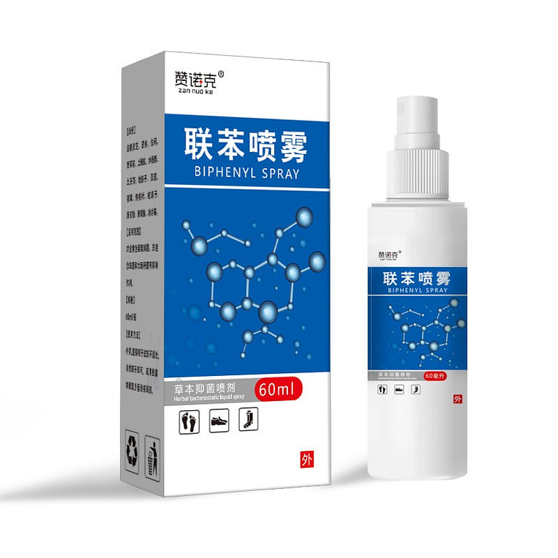 Biphenyl spray benzyl azole foot fungus inhibitor 60ml/bottle 60 밀리리터