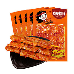 Spicy Tofu Jerky / Dried Bean Curd Snacks, 450g 450 g