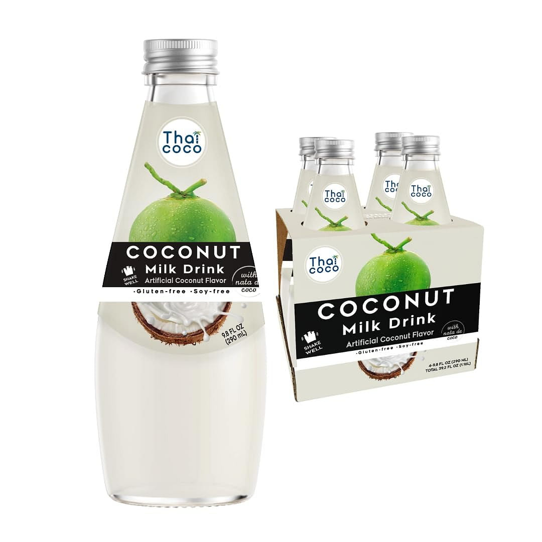 Original Coconut Milk Drink with Nata De Coco-4pk 9.8 oz