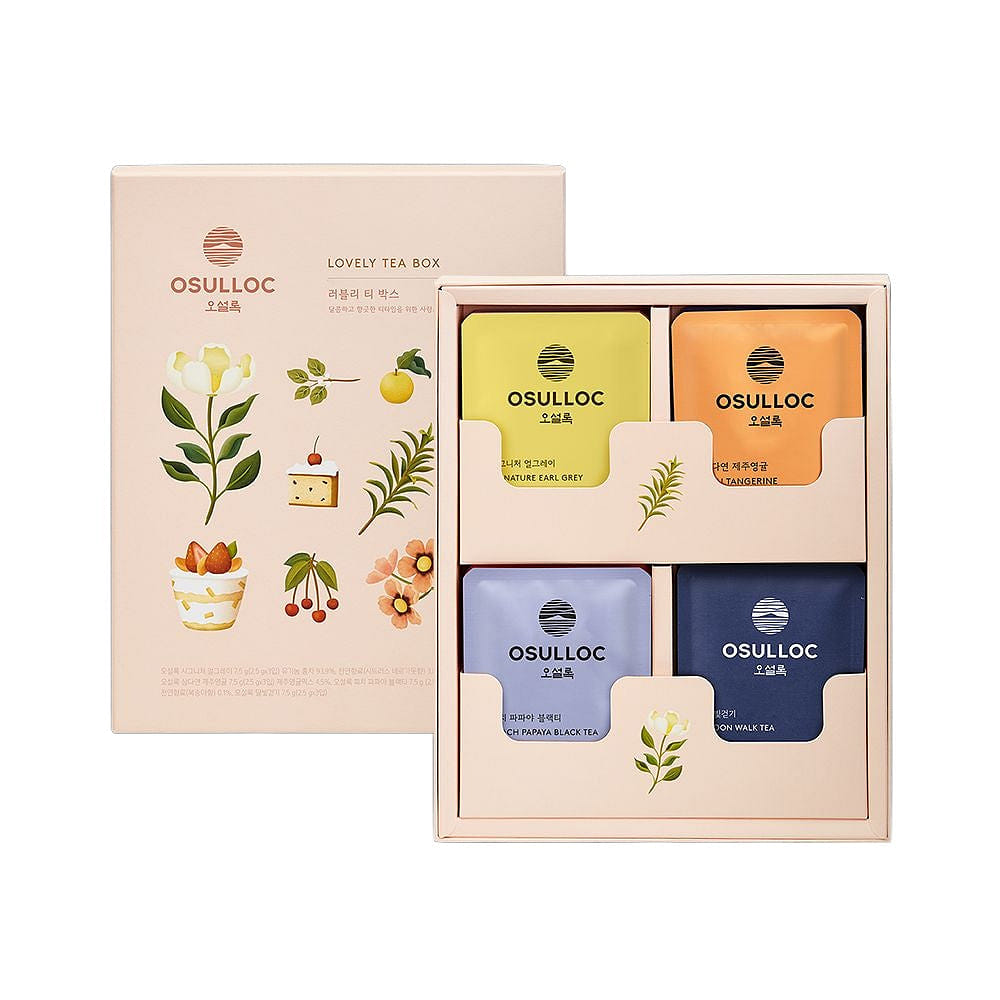 OSULLOC Tea Box Assorted Tea Gift Box 2.5g*12bag 1 each