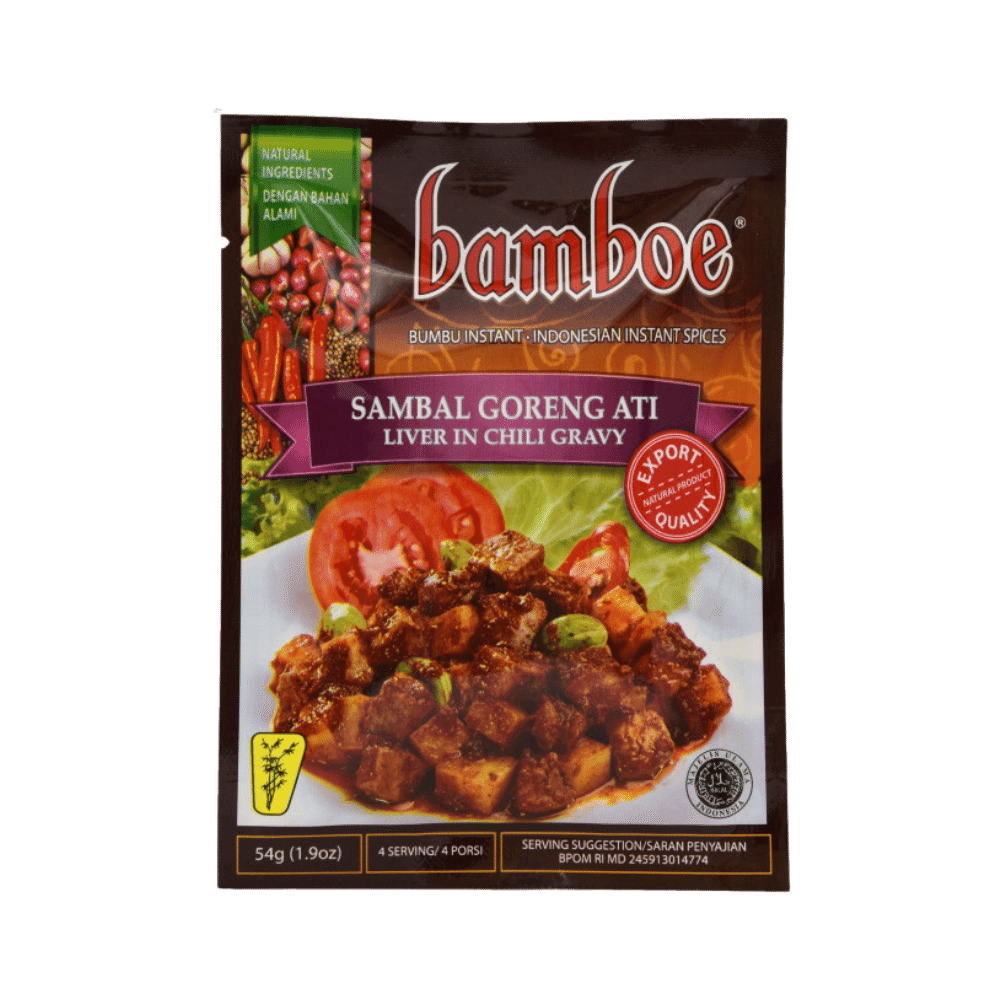 Bamboe Sambal Goreng Ati Liver in Chili Gravy 1 개