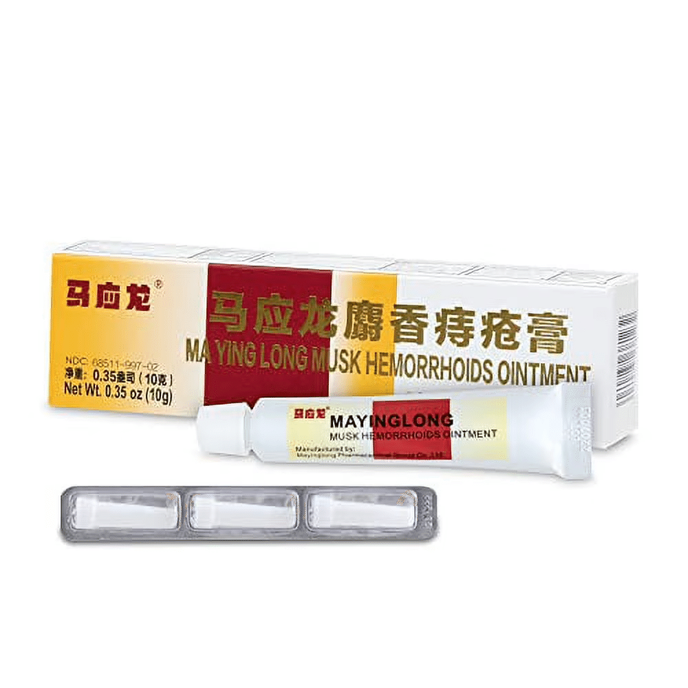 Mayinglong Musk Hemorrhoids Ointment 6packs 0.35 oz