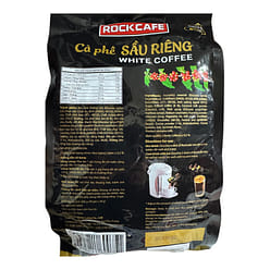 DURIAN WHITE COFFEE 20GRX 30 BAGS 600gr 600 g