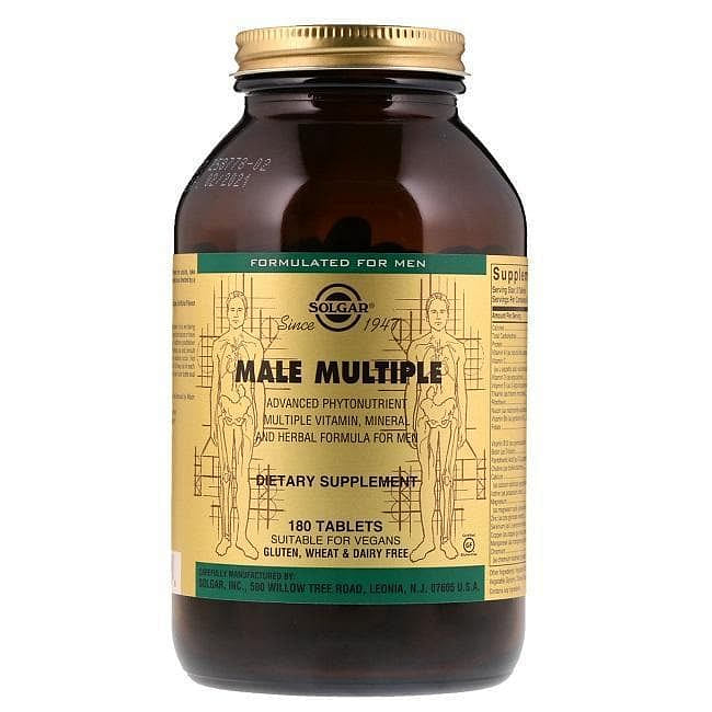 Solgar Male Multiple (180 Tablets) 1 개입