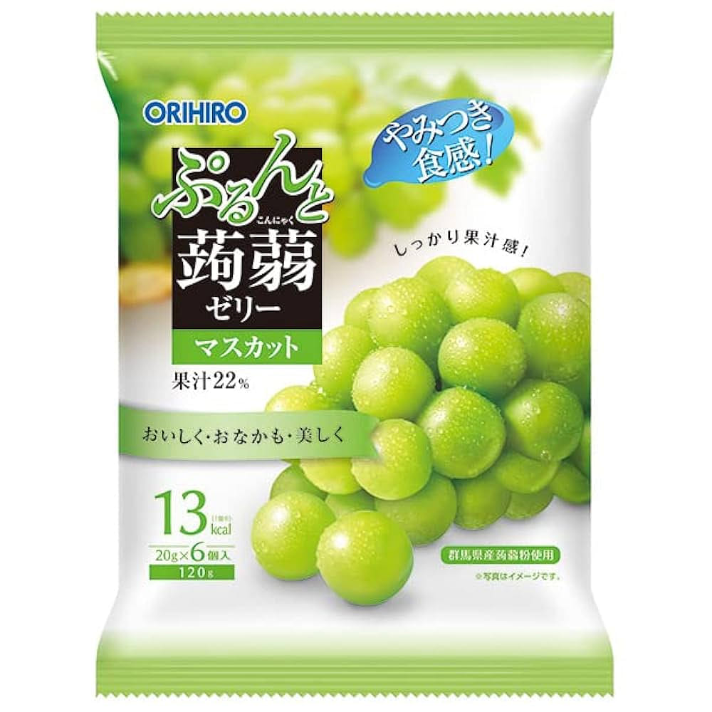 Orihiro Muscat Konjac Jelly 13 count