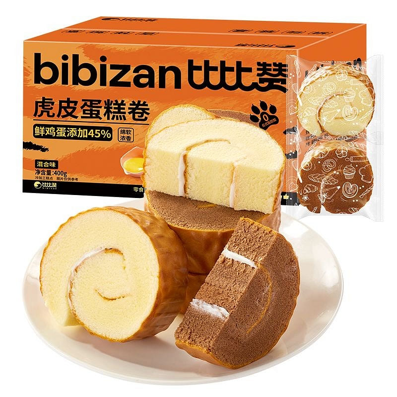 Bibizan Tiger-Skin Cake/Bread for Breakfast (400g) 400 g