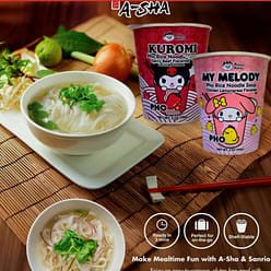 Kuromi Pho Rice Noodle Soup - Spicy Beef Flavor 348 g
