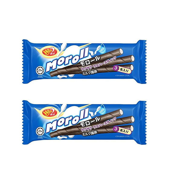 weee_snack_Moroll Milk Flavor Crispy Cream-Filled Wafer Roll 1 each