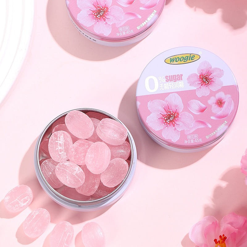 Fresh cherry blossom flavor candy 45 그램