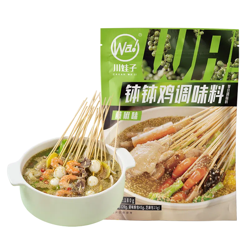 Rattan pepper bowl bowl chicken seasoning180g*1 180 กรัม