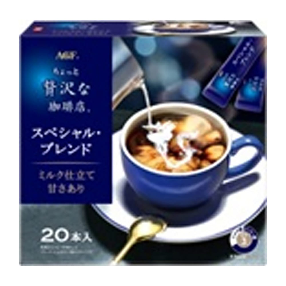 AGF奢华特调混合牛奶速溶咖啡 20便士 1 个