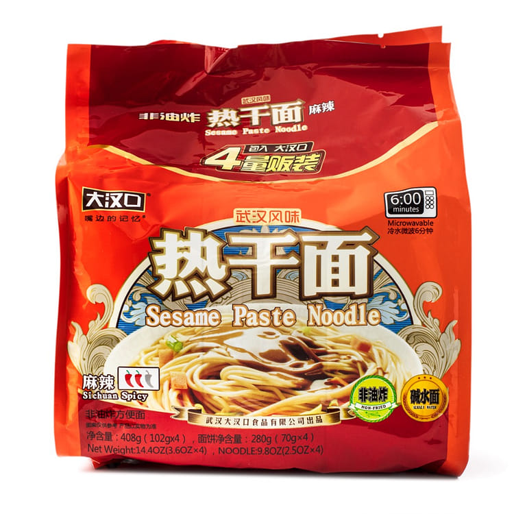 Get Hankow Sichuan Spicy Sesame Paste Noodle 4pk Delivered | Weee