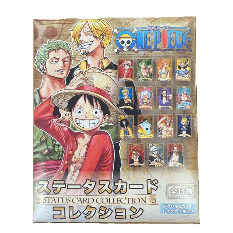 日本直送】『ワンピース』ステータスカードコレクション（全15種