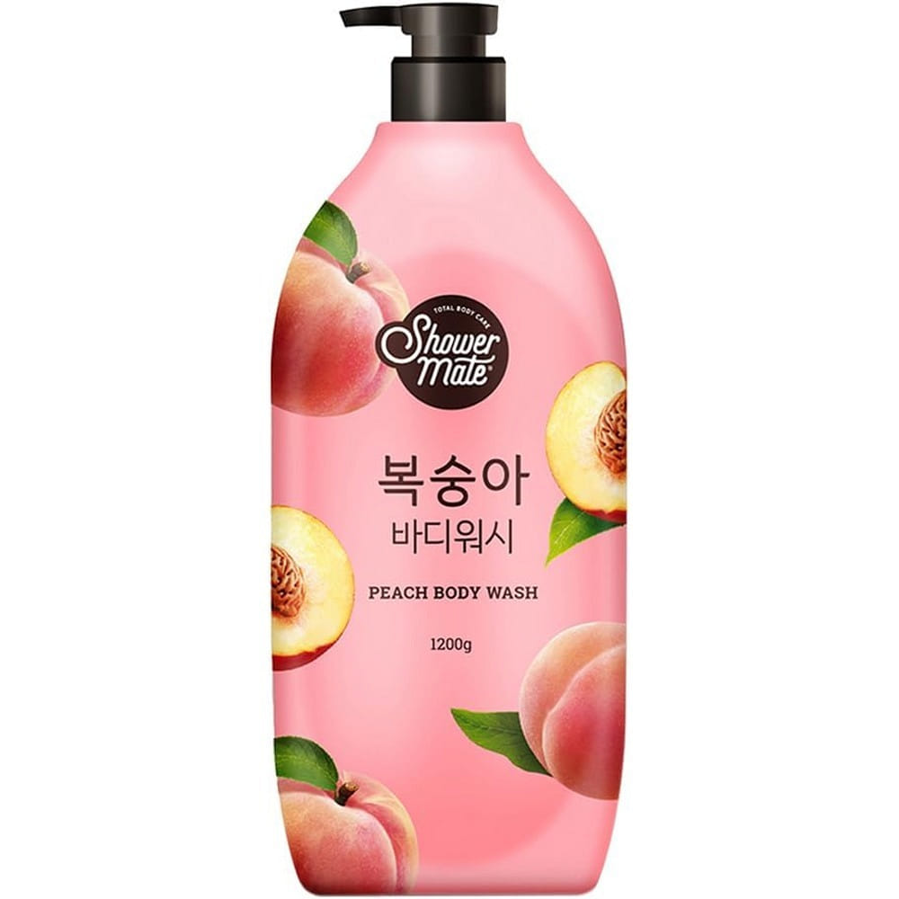 Showermate - Natural Body Wash-Peach, 40.57 fl oz 42.3 oz