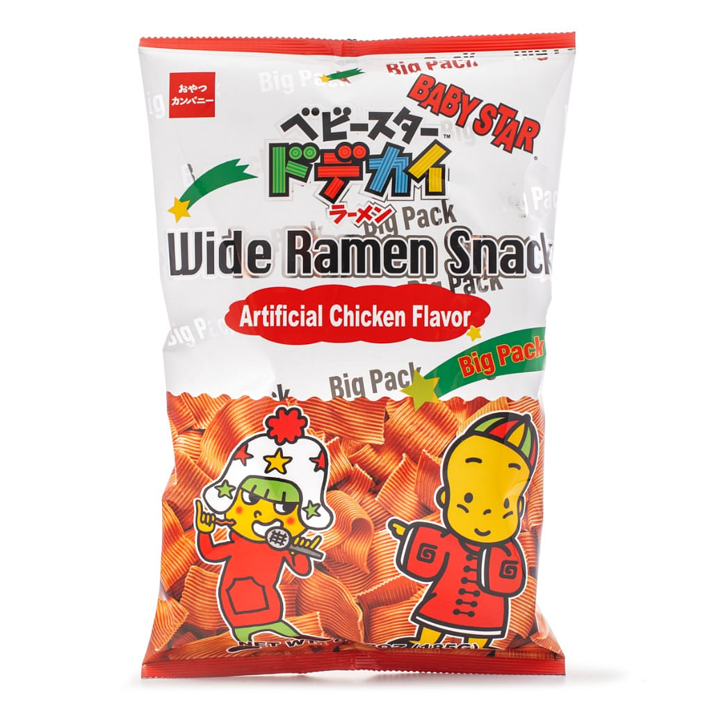 베이비스타 라면 스낵 치킨맛 170 그램*12 팩