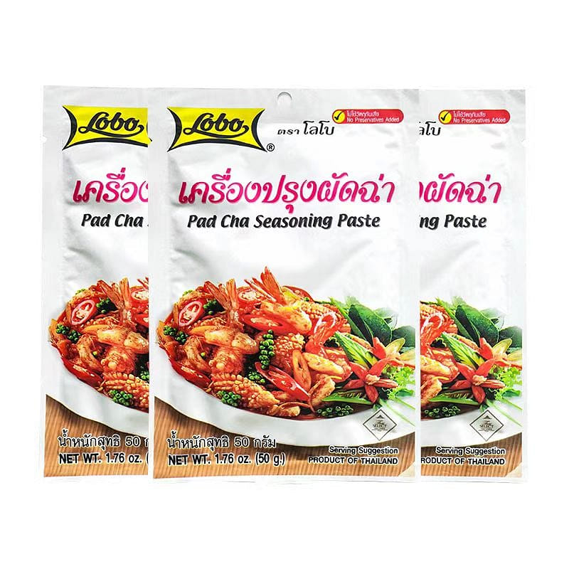 Lobo Spicy fried small hoisin Sauce 50g*3 bags 150 กรัม
