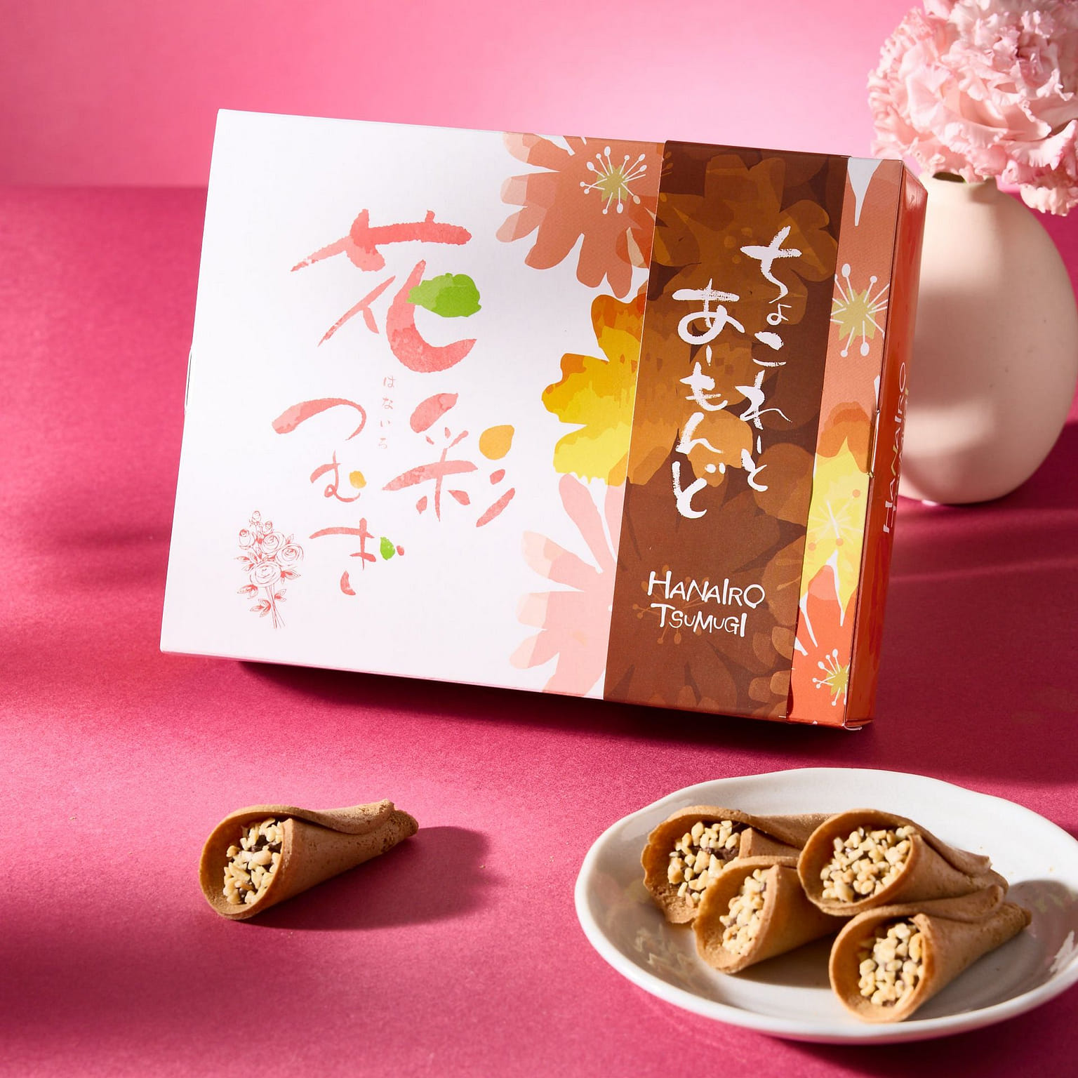 Chocolate Cream Roll Senbei 150 그램