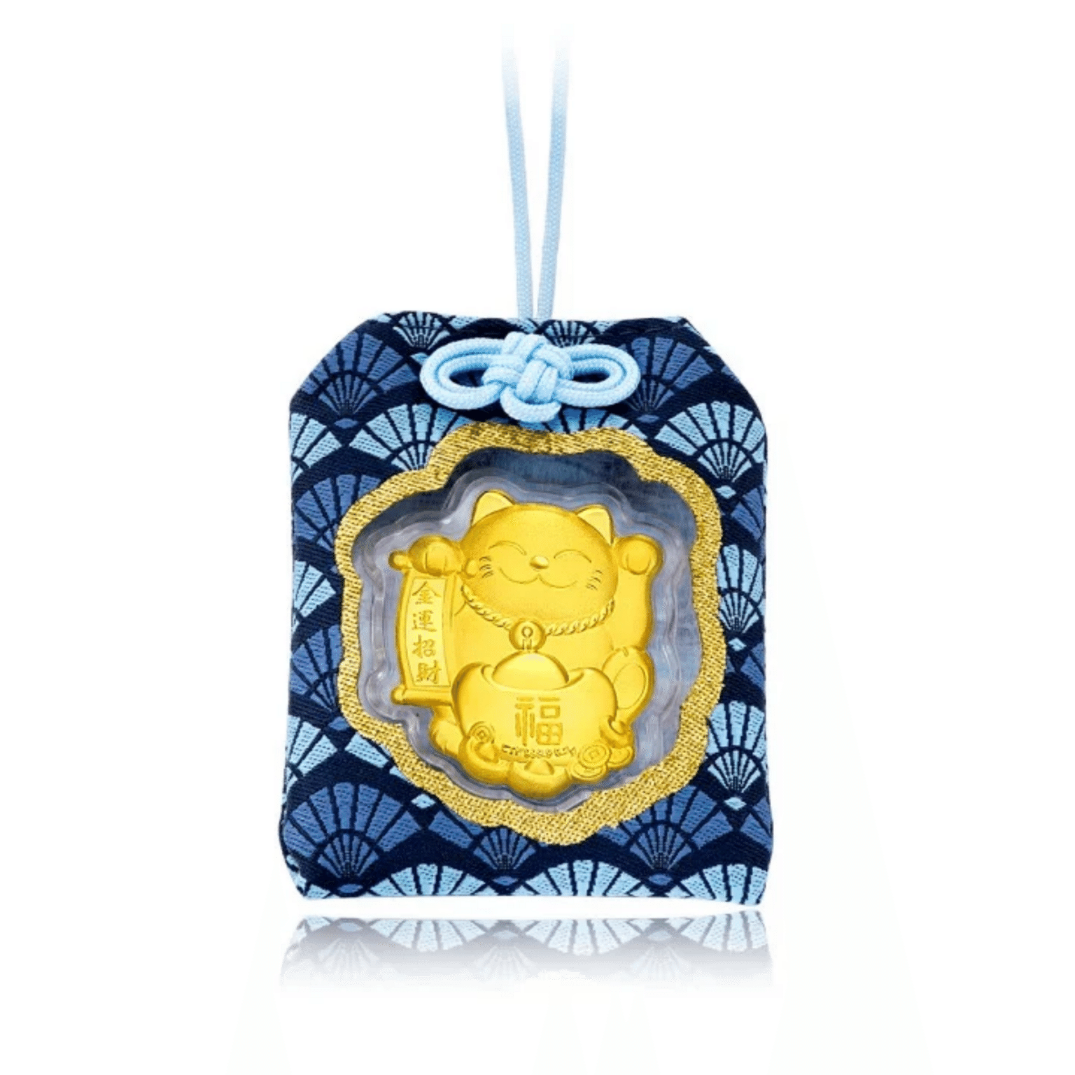 Zhou Dafu (Chow Tai Fook) 999 Gold Amulet for Victory 1 อัน