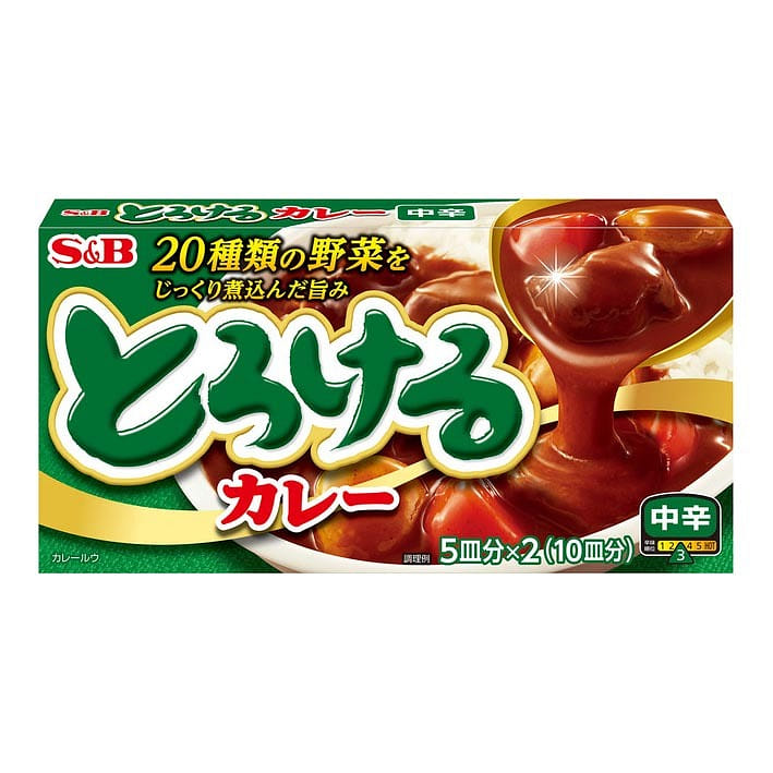 S&B Foods Tasty Curry Mix slightly spicy 1 each