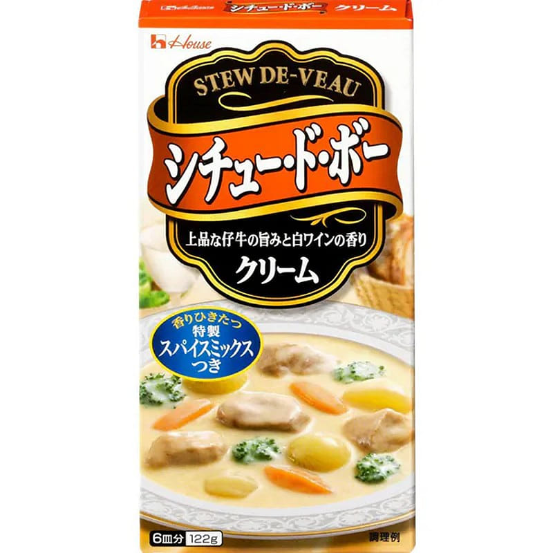 House Foods Stew de Beau Cream 122g [Stew Roux] 1 each
