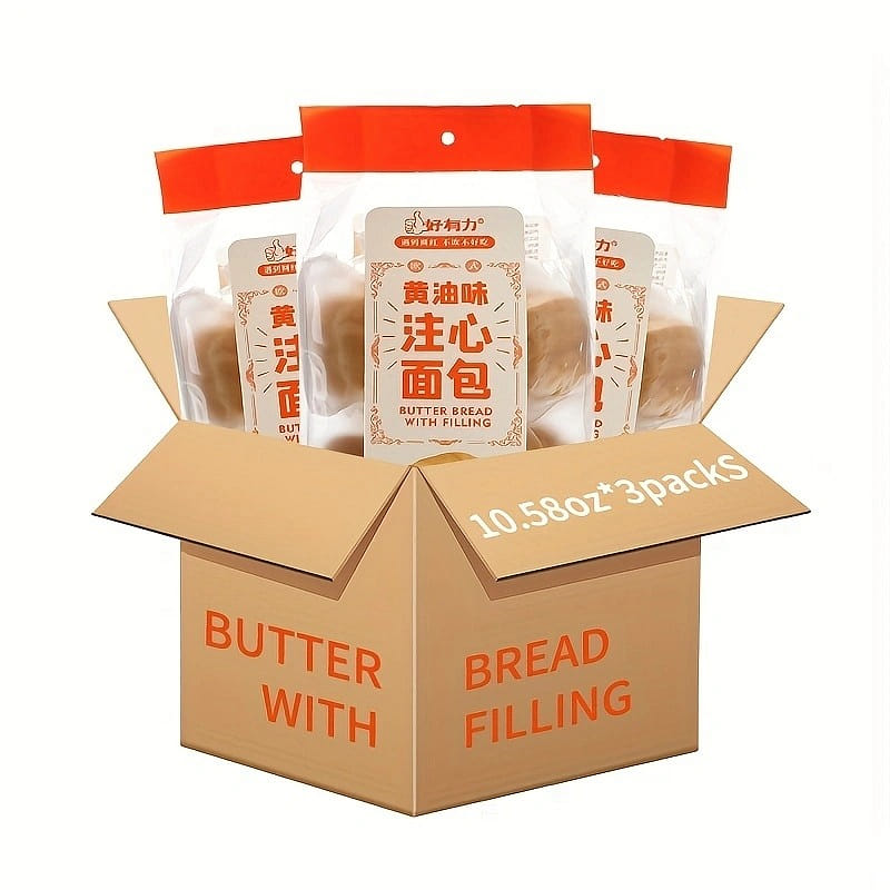 Hao you li  300g bread with butter *3 bags 900 g