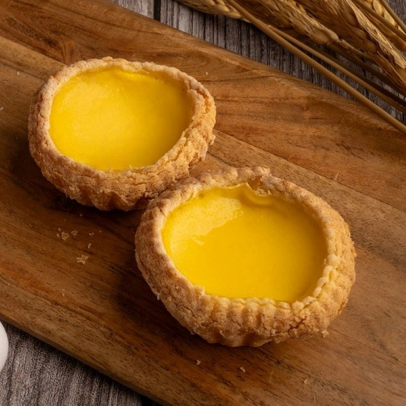 Cantonese egg tart 2 count