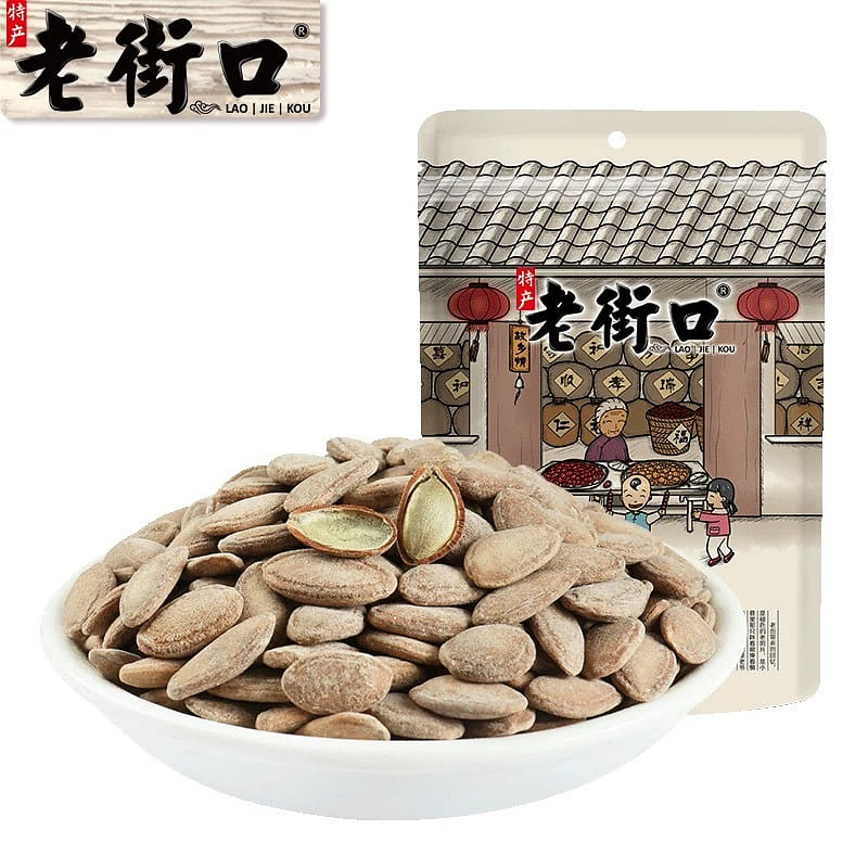 Laojiekou Milk Oil Fragrance Hanging Melon Seeds 2 1 each
