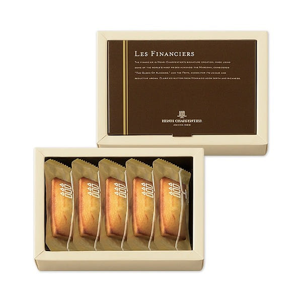 Henri Charpentier Financier Butter Cake 5 pieces 1 box
