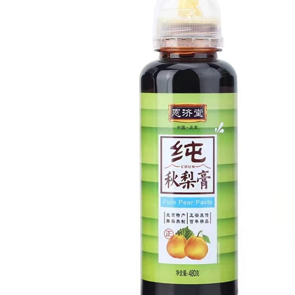 En Ji Tang Pure autumn pear paste 480g*1 bottle 480 그램