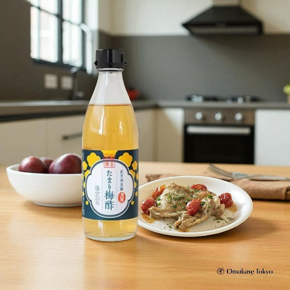 Kishu Nanko Tamari Plum Vinegar (23% Salt) 680 กรัม