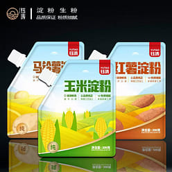 Yutao starch combination (corn+sweet potato+potato) 600g cooking and thickening edible cornstarch 600 g