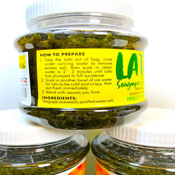 EXOTIC SEA GRAPES SEAWEED #SEAGRAPES DELICIOUS AMAZING LATOK LATO 230 g