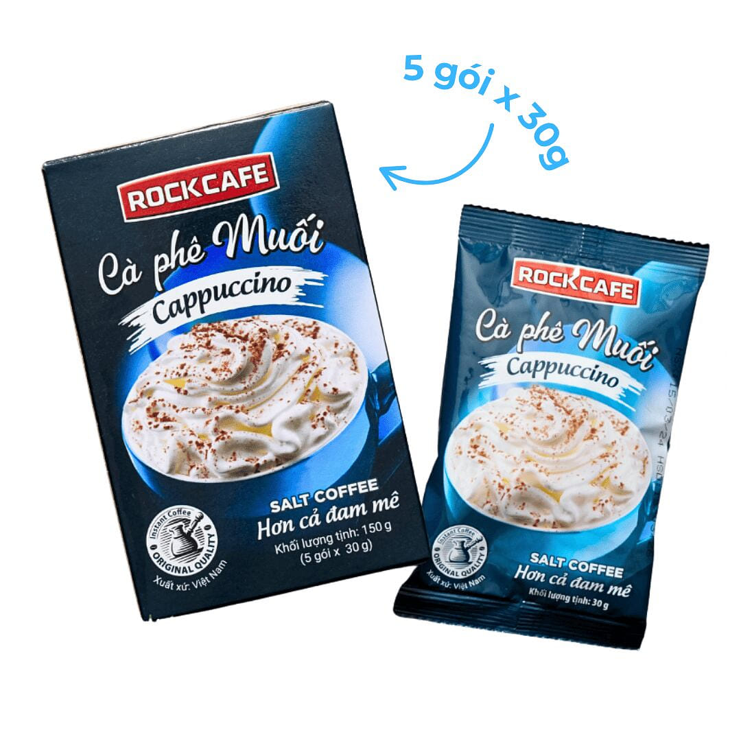 ROCKCAFE - SALTED CAPPUCCINO 150 그램