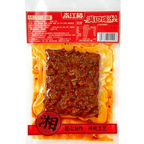 Orchid dried spicy numbing tofu, 50g 50 g