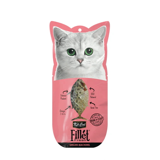 【Kit Cat】Cat Treat - Fillet Fresh Grilled Mackerel 1 개