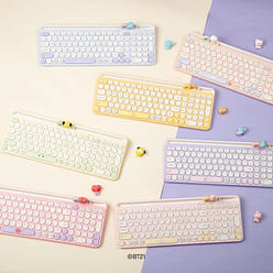 BT21 MININI multi-pairing wireless keyboard by BTS Mang 15 盎司