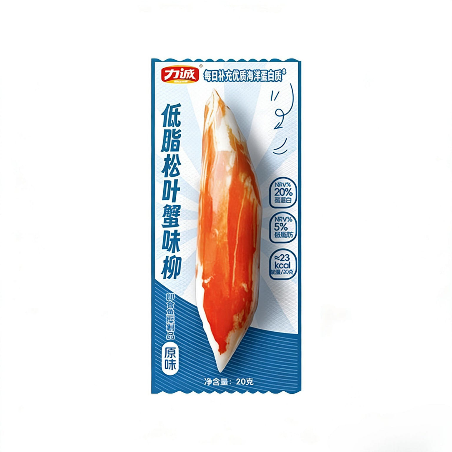 Licheng pine leaf crab fillet 20g*5 pieces 100 g