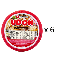 Nongshim Fresh Udon Bowl pack of 6 1 each