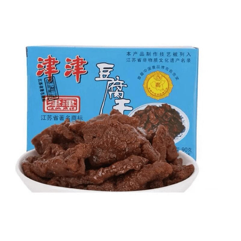 1 box of Jinjin braised tofu jerky 90 กรัม