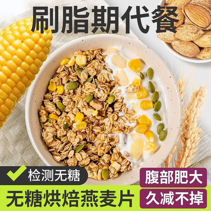 Sugar free baked oatmeal 500 그램