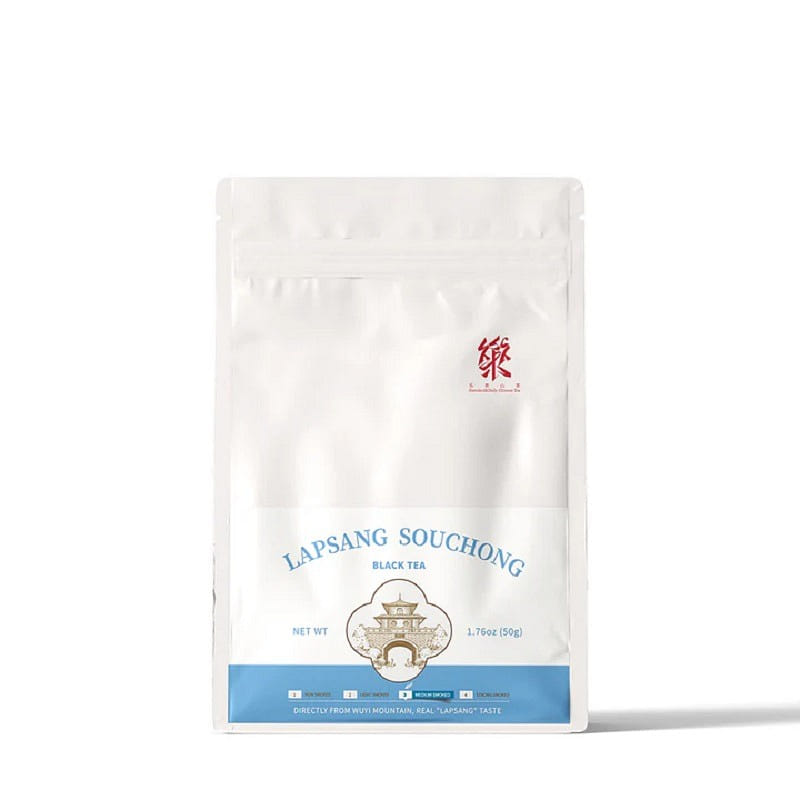 ZhengShanTang Lapsangstore Medium Smoked Lapsang Souchong Black Tea Pouch 50 그램