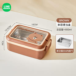 Insulated lunch box single-layer 1 each