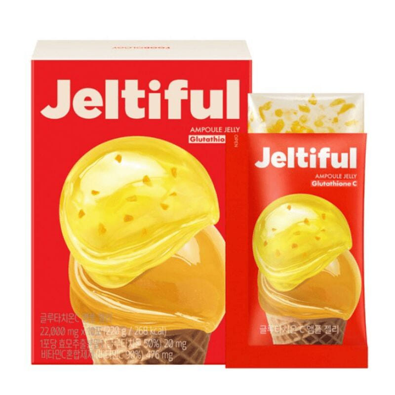 FOODOLOGY Jeltiful Glutathione C Ampoule Jelly 10 1 box