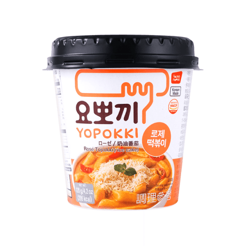 Yopokki Instant Tteokbokki Cup Rose  - 140g 1 each